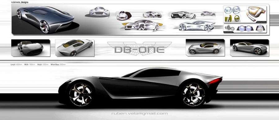 Aston Martin DB-ONE Concept 2007 года  (фото 10 из 11)
